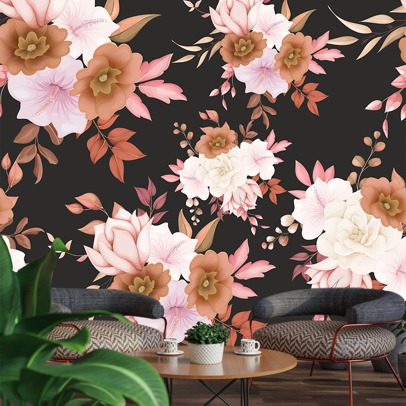 Ταπετσαρία Elegant floral seamless pattern